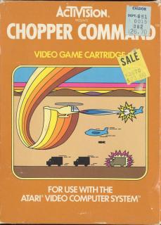 Chopper Command - Atari 2600/VCS Cover & Box Art