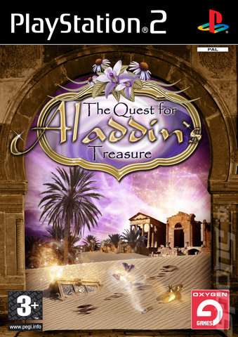 The Quest For Aladdin's Treasure - PS2 Cover & Box Art