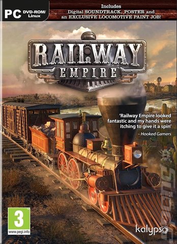 Railway Empire - PC Cover & Box Art