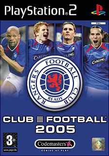 Rangers Club Football 2005 - PS2 Cover & Box Art