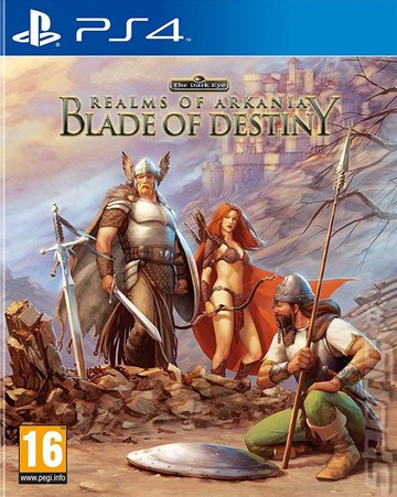 Realms of Arkania Trilogy: Blade of Destiny - PS4 Cover & Box Art