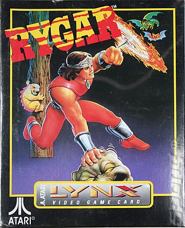 Rygar: Let's Fight - Lynx Cover & Box Art