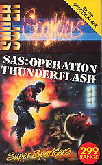 SAS Operation Thunderflash - Spectrum 48K Cover & Box Art