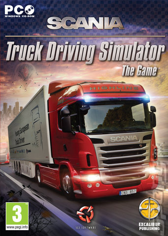 Scania: Truck Driving Simulator: The Game - PC Cover & Box Art