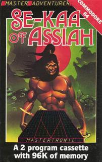 Se-Kaa of Assiah - C64 Cover & Box Art