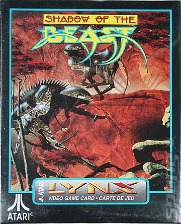 Shadow of the Beast - Lynx Cover & Box Art