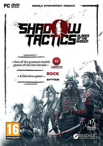 Shadow Tactics: Blades of the Shogun - PC Cover & Box Art