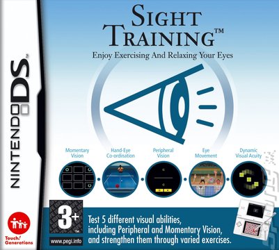 Sight Training - DS/DSi Cover & Box Art