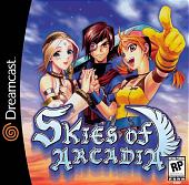 Skies Of Arcadia - Dreamcast Cover & Box Art