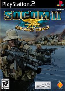 SOCOM II: US Navy SEALs - PS2 Cover & Box Art