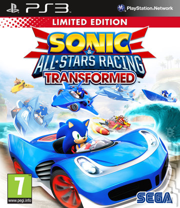Sonic & All-Stars Racing Transformed - PS3 Cover & Box Art