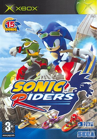Sonic Riders - Xbox Cover & Box Art