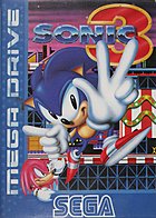 Sonic The Hedgehog 3 - Sega Megadrive Cover & Box Art