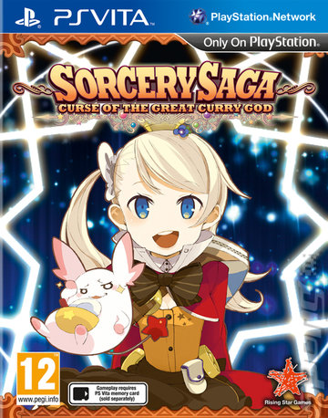 Sorcery Saga: Curse of the Great Curry God - PSVita Cover & Box Art