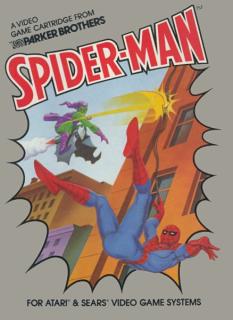 Spider-man - Atari 2600/VCS Cover & Box Art
