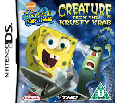 SpongeBob SquarePants: Creature from the Krusty Krab - DS/DSi Cover & Box Art
