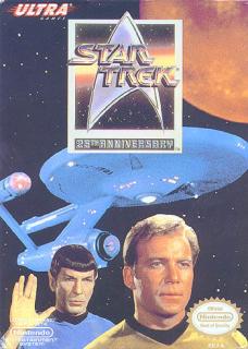 Star Trek 25th Anniversary - NES Cover & Box Art
