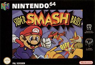 Super Smash Brothers - N64 Cover & Box Art