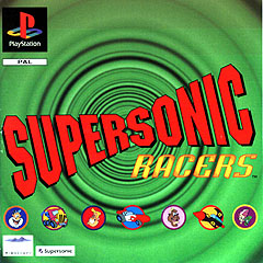 Supersonic Racers - PlayStation Cover & Box Art