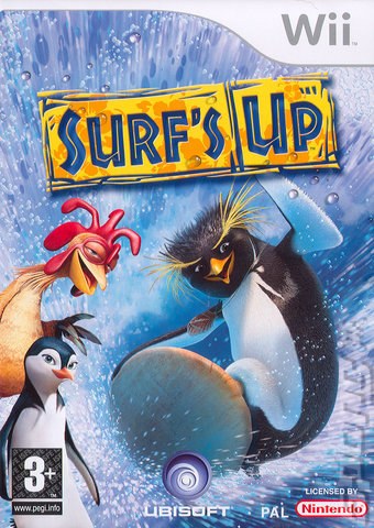 Surf's Up - Wii Cover & Box Art