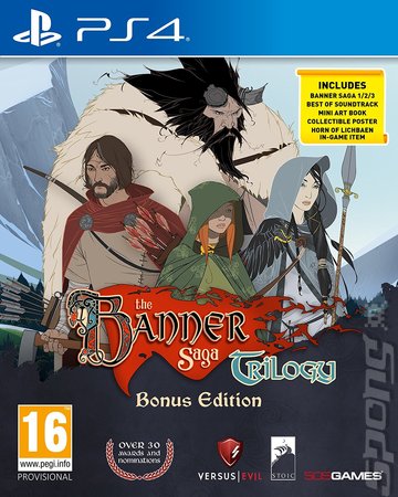 The Banner Saga Trilogy - PS4 Cover & Box Art