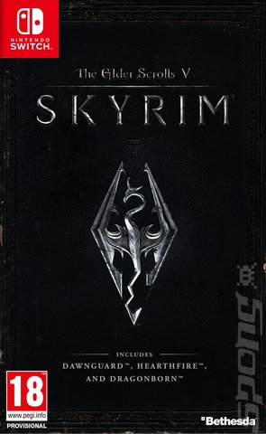 The Elder Scrolls V: Skyrim Special Edition - Switch Cover & Box Art