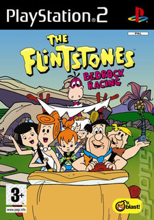 The Flintstones Bedrock Racing (PS2)