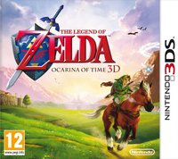 The Legend of Zelda: Ocarina of Time 3D - 3DS/2DS Cover & Box Art