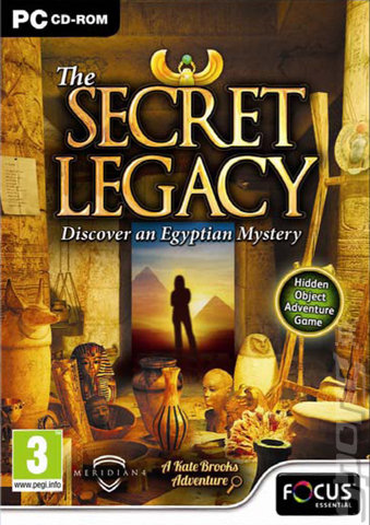 The Secret Legacy: A Kate Brooks Adventure - PC Cover & Box Art