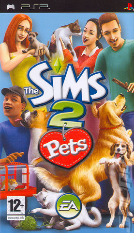 The Sims 2: Pets - PSP Cover & Box Art