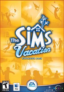 The Sims on Holiday - Power Mac Cover & Box Art