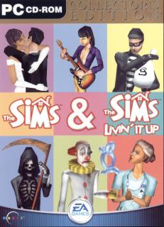 The Sims/The Sims Livin' It Up - PC Cover & Box Art
