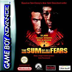 The Sum of All Fears - GBA Cover & Box Art