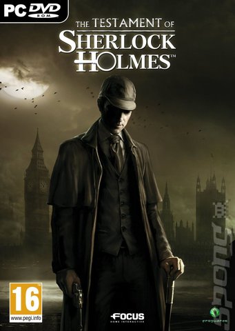 The Testament of Sherlock Holmes - PC Cover & Box Art