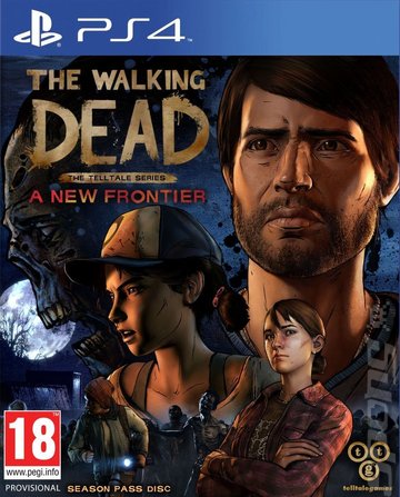 The Walking Dead: The Telltale Series: A New Frontier - PS4 Cover & Box Art