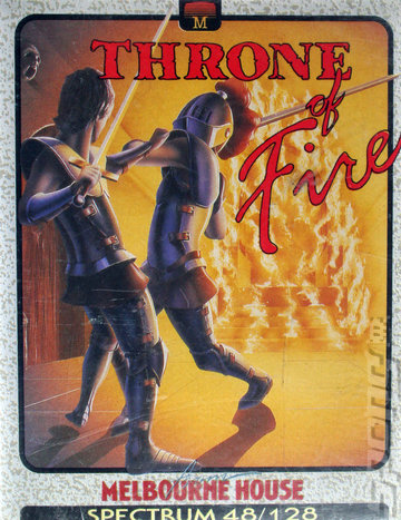 Throne of Fire - Spectrum 48K Cover & Box Art