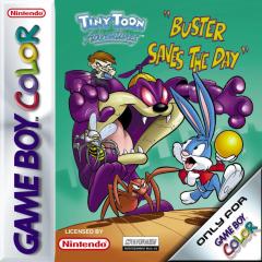 Tiny Toons: Buster Saves the Day - Game Boy Color Cover & Box Art