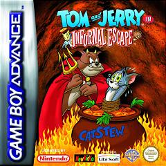 Tom and Jerry in Infurnal Escape - GBA Cover & Box Art