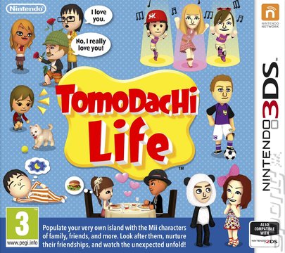 Tomodachi Life - 3DS/2DS Cover & Box Art