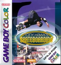 Tony Hawk's Skateboarding - Game Boy Color Cover & Box Art