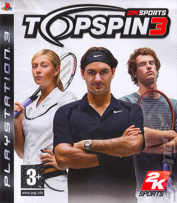 Top Spin 3 - PS3 Cover & Box Art