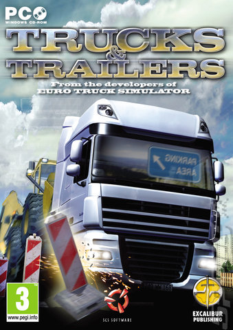 Trucks and Trailers - PC Cover & Box Art