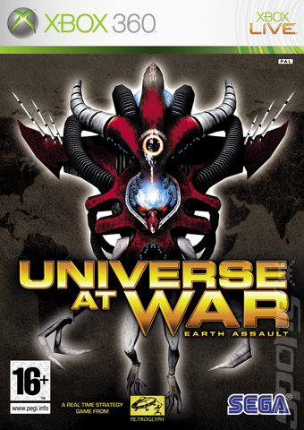 Universe at War: Earth Assault - Xbox 360 Cover & Box Art
