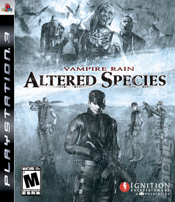 Vampire Rain: Altered Species - PS3 Cover & Box Art