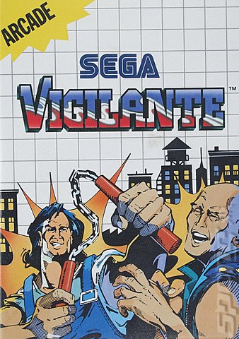 Vigilante - Sega Master System Cover & Box Art