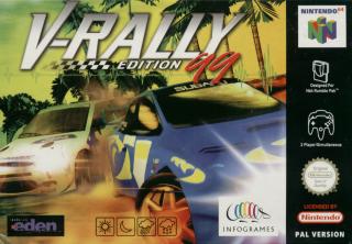 V Rally Edition 99 - N64 Cover & Box Art