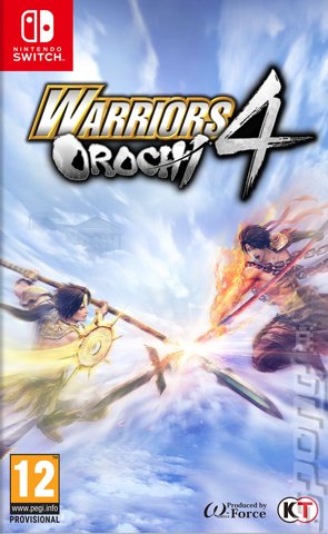 Warriors Orochi 4 - Switch Cover & Box Art