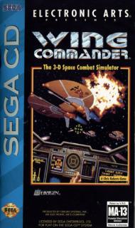 Wing Commander - Sega MegaCD Cover & Box Art