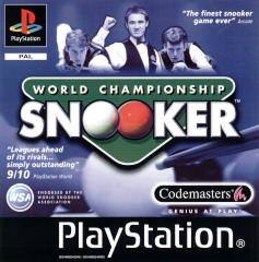 World Championship Snooker - PlayStation Cover & Box Art