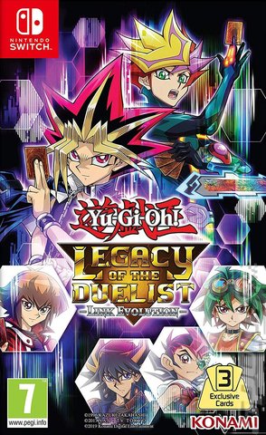 Yu-Gi-Oh! Legacy of the Duelist: Link Evolution - Switch Cover & Box Art
